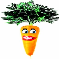 carrot, wisdom, silliness, fun