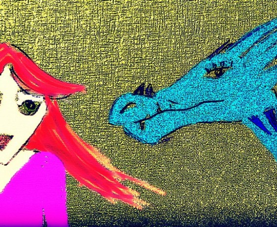 sketch, story, dragon